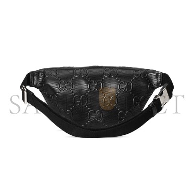 GUCCI GG EMBOSSED BELT BAG 658582 (23*13*5cm)